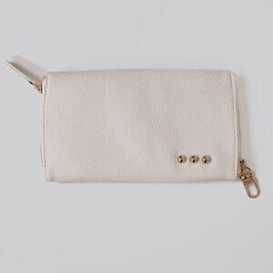 Skyla Dual Glasses Case Holder Cream